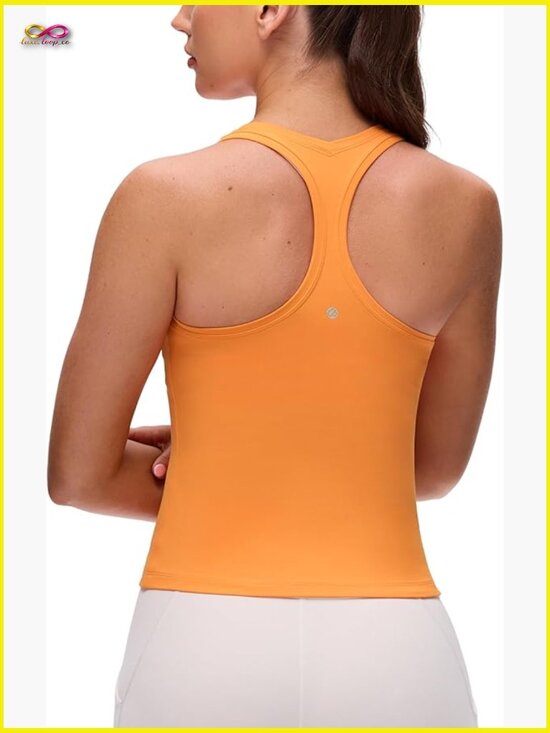 Tops - Racerback Tank Top for Women – Yoga Workout Camisole Tight Sleeveless